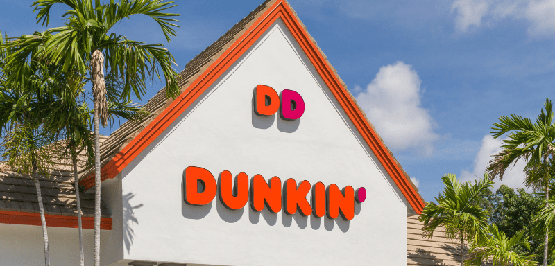 Estabelecimento da Dunkin' Donuts.